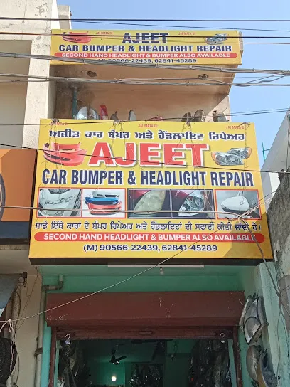Ajeet car bumper and headlight repair Hoshiarpur