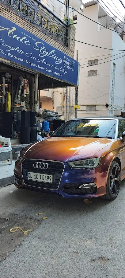 Auto styling a complete car accessories shop