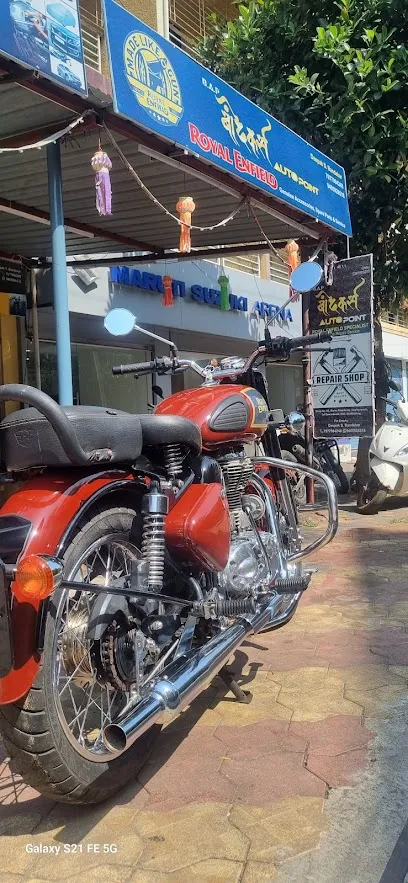 Bandekar's Auto Point Royal Enfield Genuine Spares, Accessories & Repair services.
