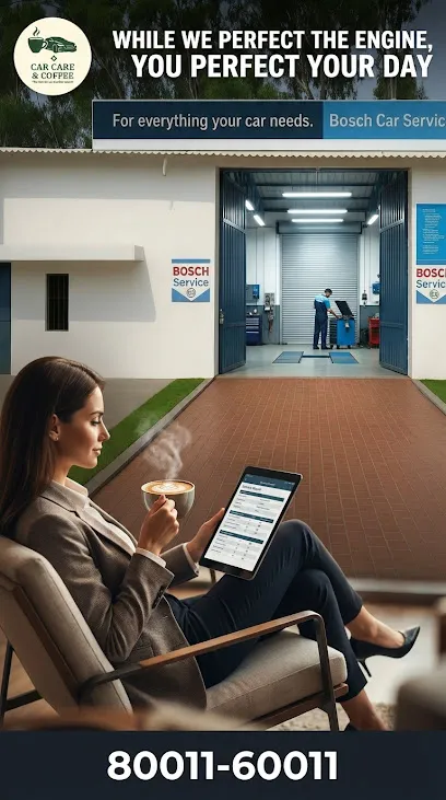 Bosch Car Service -Car Care and Coffee-Car Repair Workshop,PPF, Accidental Cashless Car Repair, Coating in Zirakpur Ambala