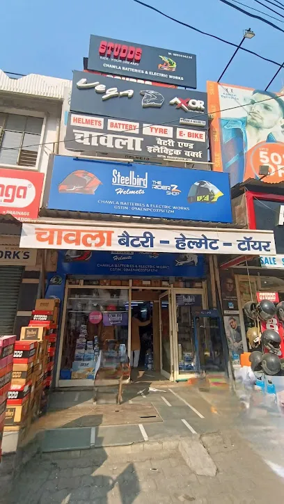Chawla Helmets, Batteries,Tyres