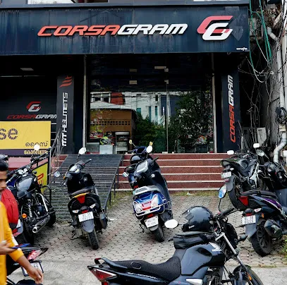 CORSAGRAM Helmets Tyres Gears & service India's #1 Helmet store .