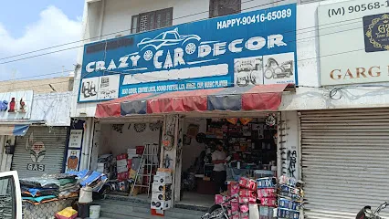Crazy car decor