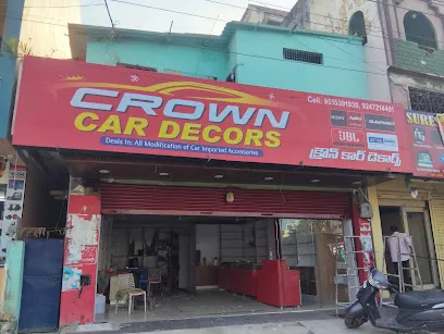 Crown car decors