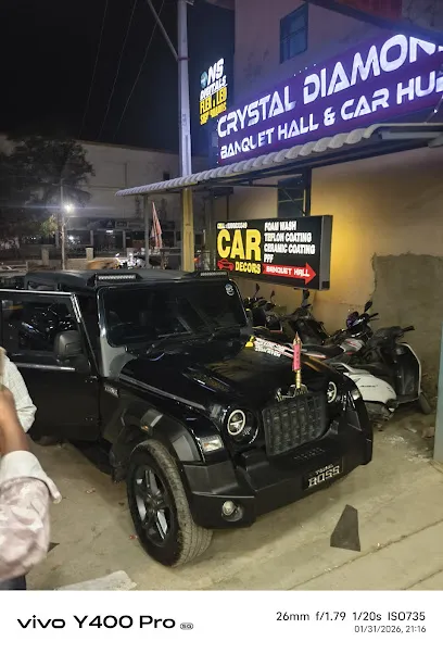 Crystal Diamond Car Hub