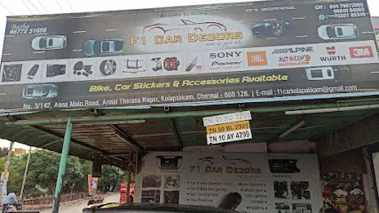 F1 CAR DECORS