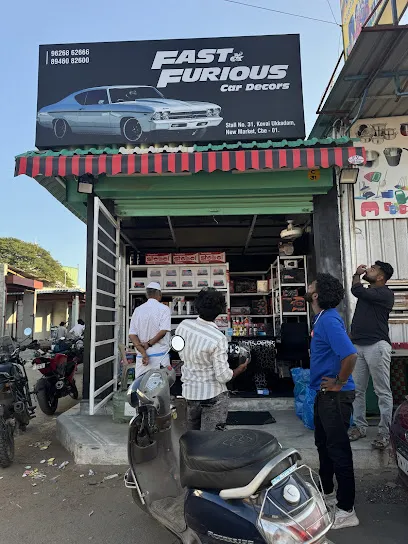 Fast&furious car decors