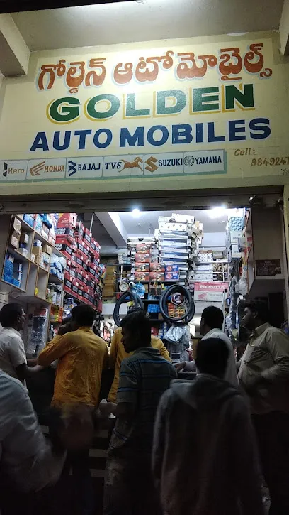Golden automobile