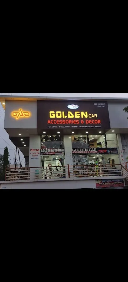Golden Car Accessories & Decor