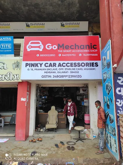 GoMechanic Accessories - Pinky Car Accessories