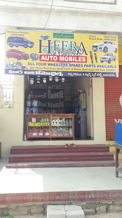 HEERA AUTO MOBILES ALL 4 WHEELERS SPARE PARTS
