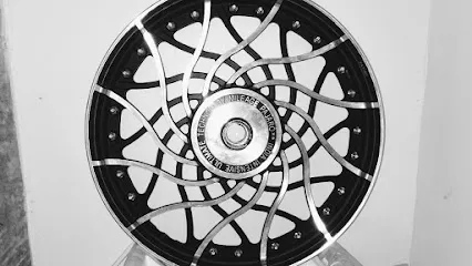 Helmet alloy wheels