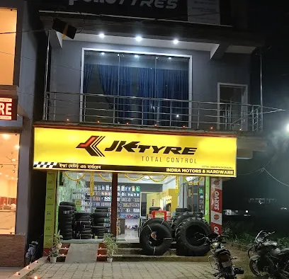 Indra Motors and Hardware, Indra Tyre zone.
