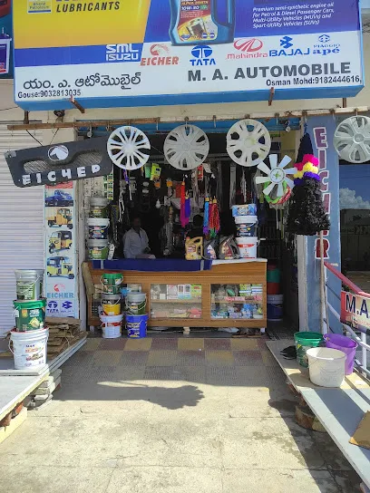 MA Automobile all spare parts.&.oils