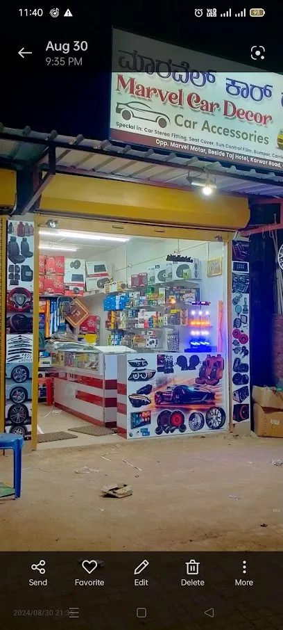 Marvel car decor