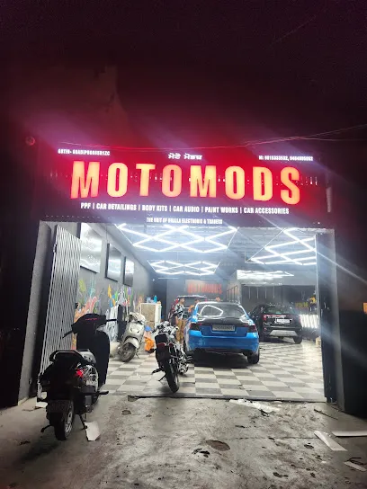 Motomods garware ppf , car audio, modification shop Jalandhar