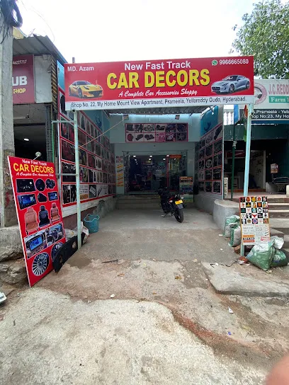 New fast track car decors