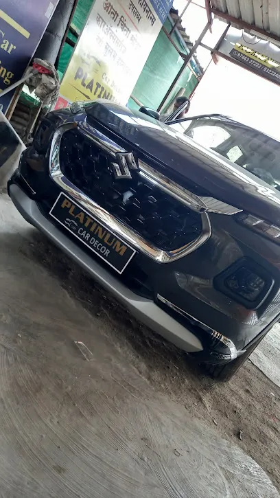Platinum car decor