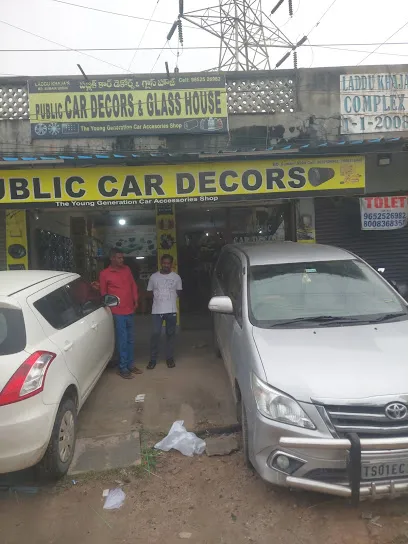 Public car Decors