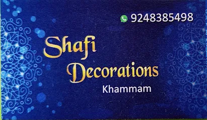 Shafi Decorations & Event Planner Khammam