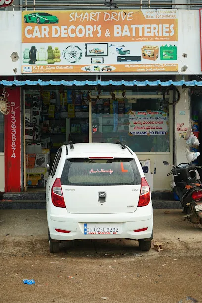 Smart Drive Car Decor’s & Batteries