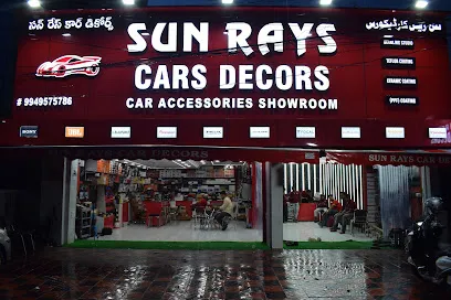 Sun Rays Cars Decors