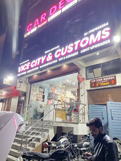 Vice City And Customs ( Car Decor In Jaipur , Car modifications ,Thar Mods , car accessories store , car music system )