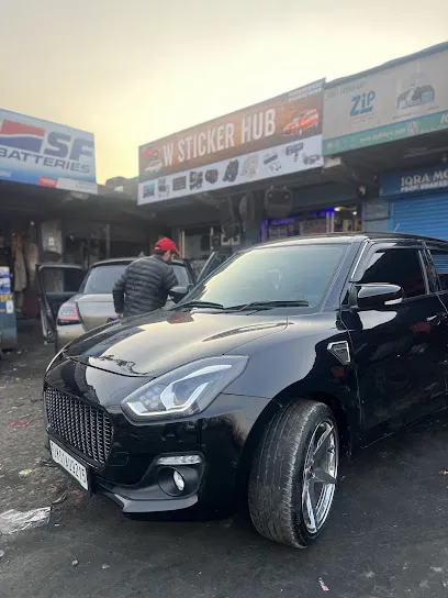 W STICKER HUB - Automotive Accessories/Car Accessories Shop in Srinagar. Stickers, music systems, window tint.