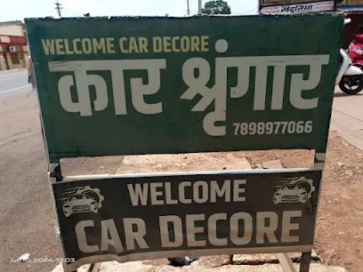 WELCOME CAR DECORE