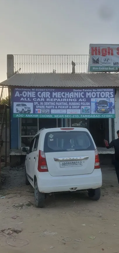 A ONE CAR MECHANIC WORKSHOP