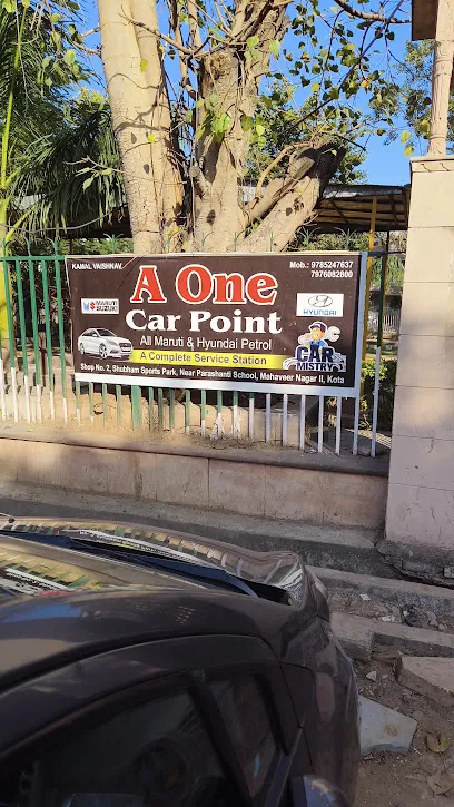 A one car point