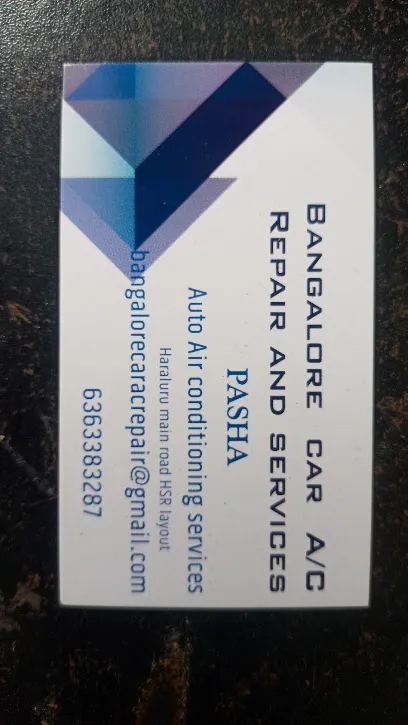 Bangalore CAR A/C repairs and services