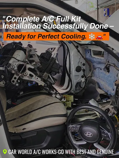 Car world A/C Works - Go With Best And Genuine