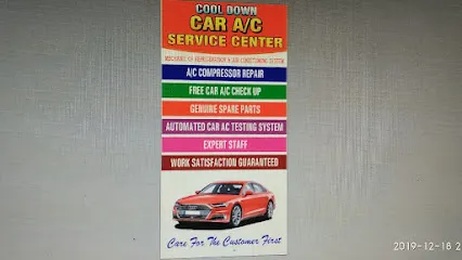 Cool down car AC service canter