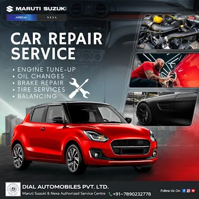 Dial Automobiles Pvt. Ltd. | Maruti Suzuki Arena & Nexa Authorized Service Centre Kolkata | Nexa service centre Kolkata