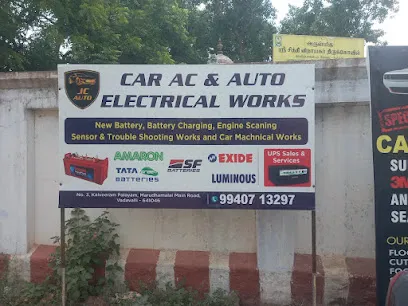 J C auto Ac And Auto electrical works and battery sales and car service center