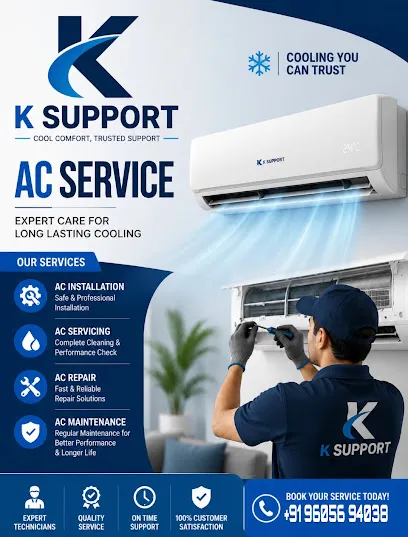 K SUPPORTS AIR CONDITIONING