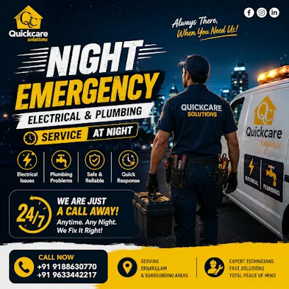 Quickcare Solutions - Electrical & Plumbing Service in Ernakulam (Day / Night)