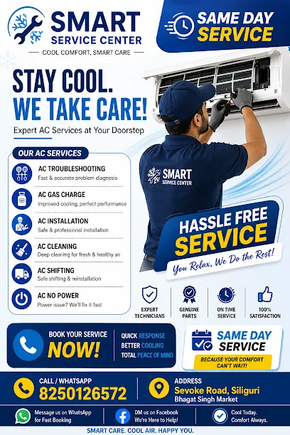 SMART SERVICE CENTER - AC repair & service in siliguri,microwave, refrigerator, washing machine & geyser repair in Siliguri