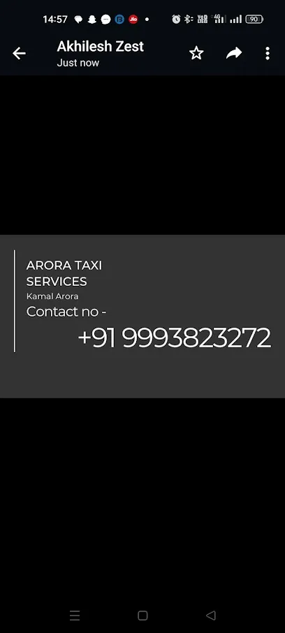 Arora Taxi Service katni