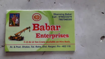 Babar Enterprises Crane Service Raigad - Crane Service in Raigad/ Raigad Crane Service/ Crane Raigad/ 24*7 Crane Raigad