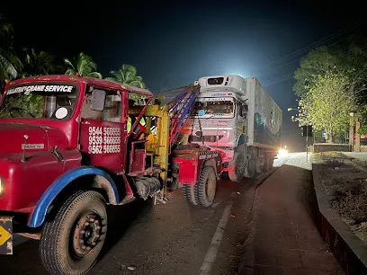 Crane, Recovery,Towing Crane Services,Roadside assistance - Kasaragod