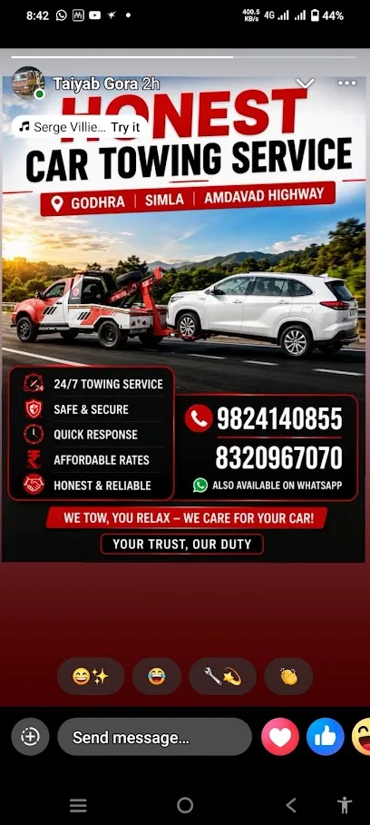 Godhra Towing crane Service