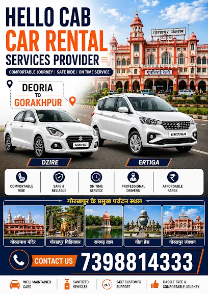 Hello Cab !! Car Rental Services Provider in Deoria