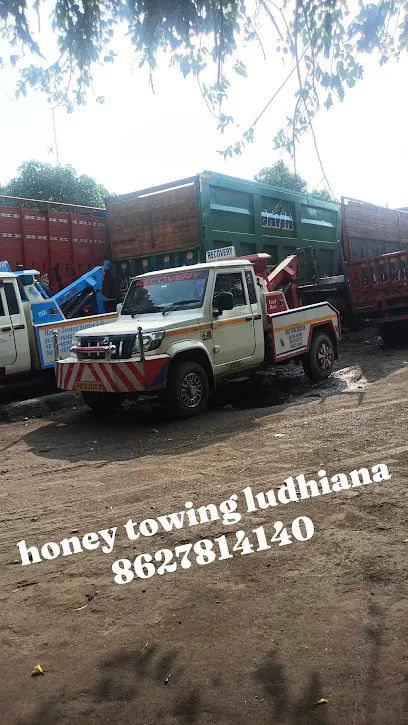 Honey Towing Car