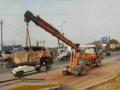 Maa emergency towing service car and recovery van