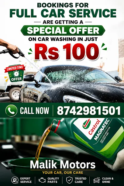 Malik Motors - best car repair & service at 1199 Rs in delhi/best car washing in delhi/dent paint service
