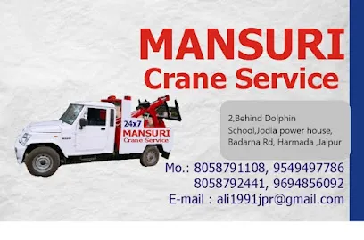 Mansuri Crane Service | Car Towing Service