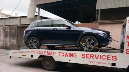 MAP TOWING SERVICES ! CAR TOWING ! FOUR AND TWO WHEELER ! 24 HOURS ! SERVICES