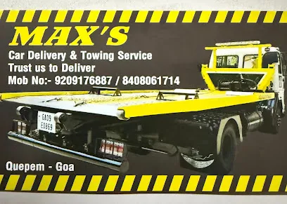 Max’s towing service & Car deliveries